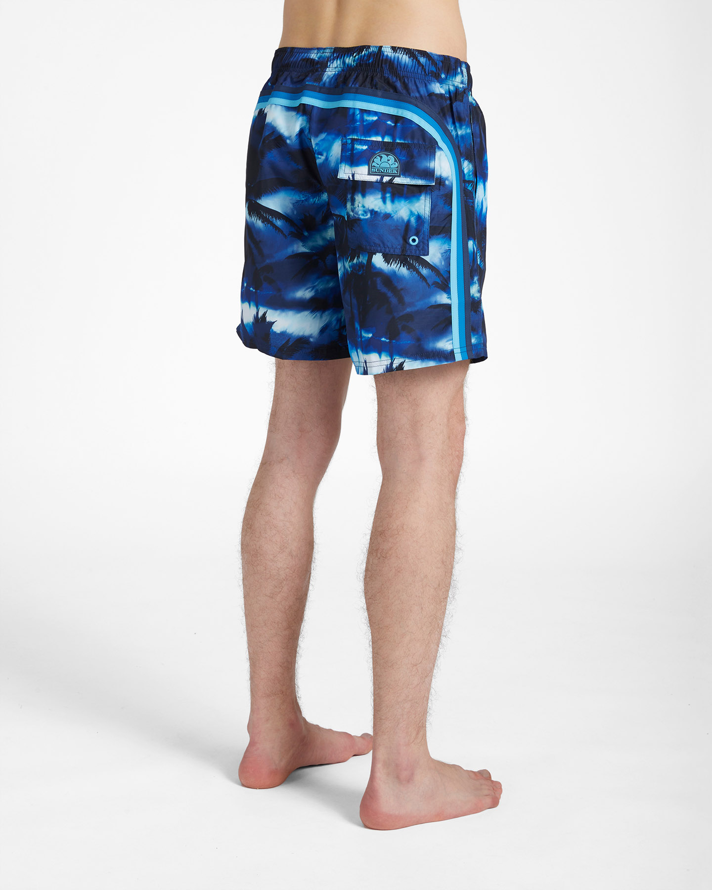 Boxer mare SUNDEK 16'' RAINBOW M - Blu Navy - 1 | Cisalfa Sport