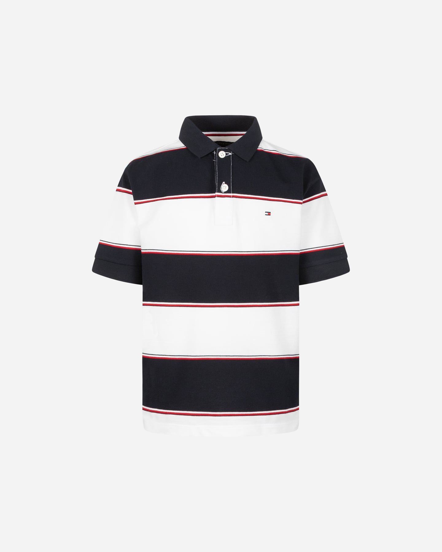 Polo TOMMY HILFIGER RUGBY STRIPE JR - Color mix - 0 | Cisalfa Sport
