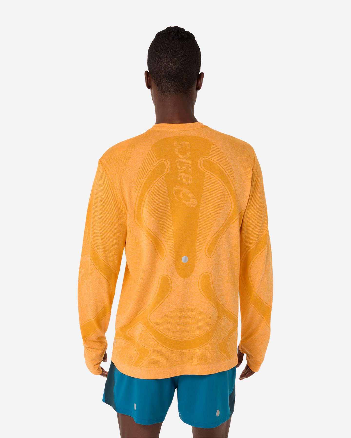 Maglia running ASICS ROAD SEAMLESS M - Arancione - 1 | Cisalfa Sport