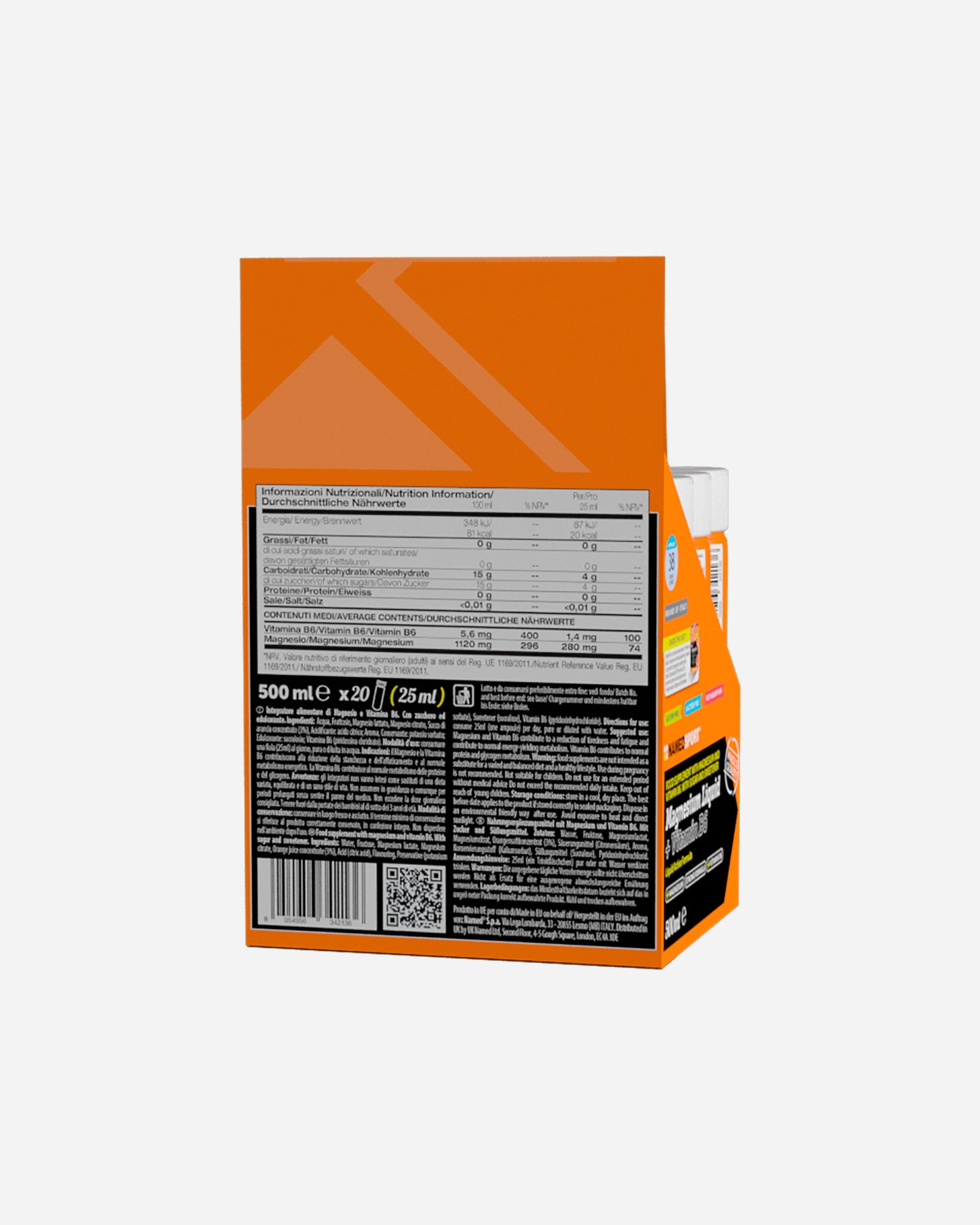 Energetico NAMED SPORT MAGNESIO LIQUIDO+VITAMINA B6 25ML - Color mix - 2 | Cisalfa Sport