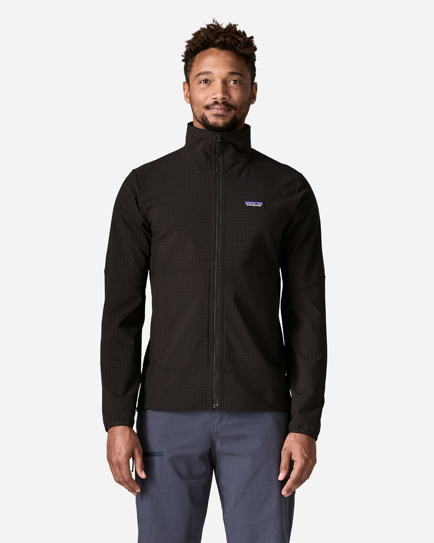 Pile PATAGONIA R1 TECHFACE M - Nero - 1 | Cisalfa Sport
