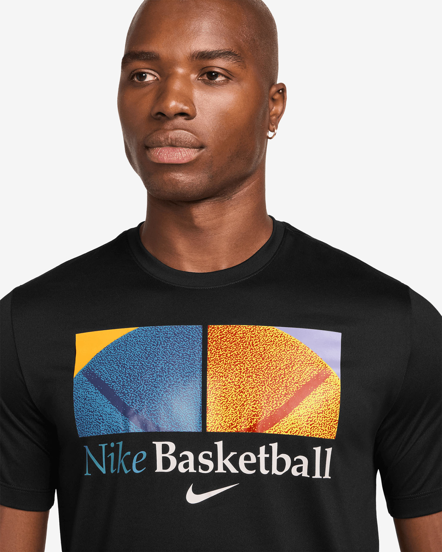 Maglia basket NIKE DRI FIT M - Nero - 2 | Cisalfa Sport