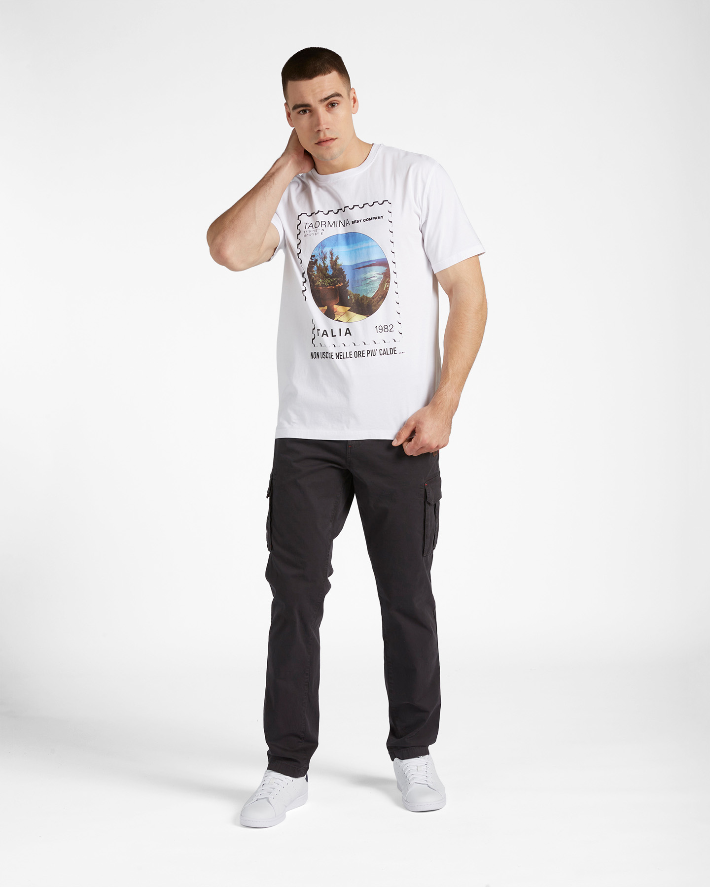 T-shirt BEST COMPANY ST FRANCOBOLLO COST M - Bianco - 1 | Cisalfa Sport