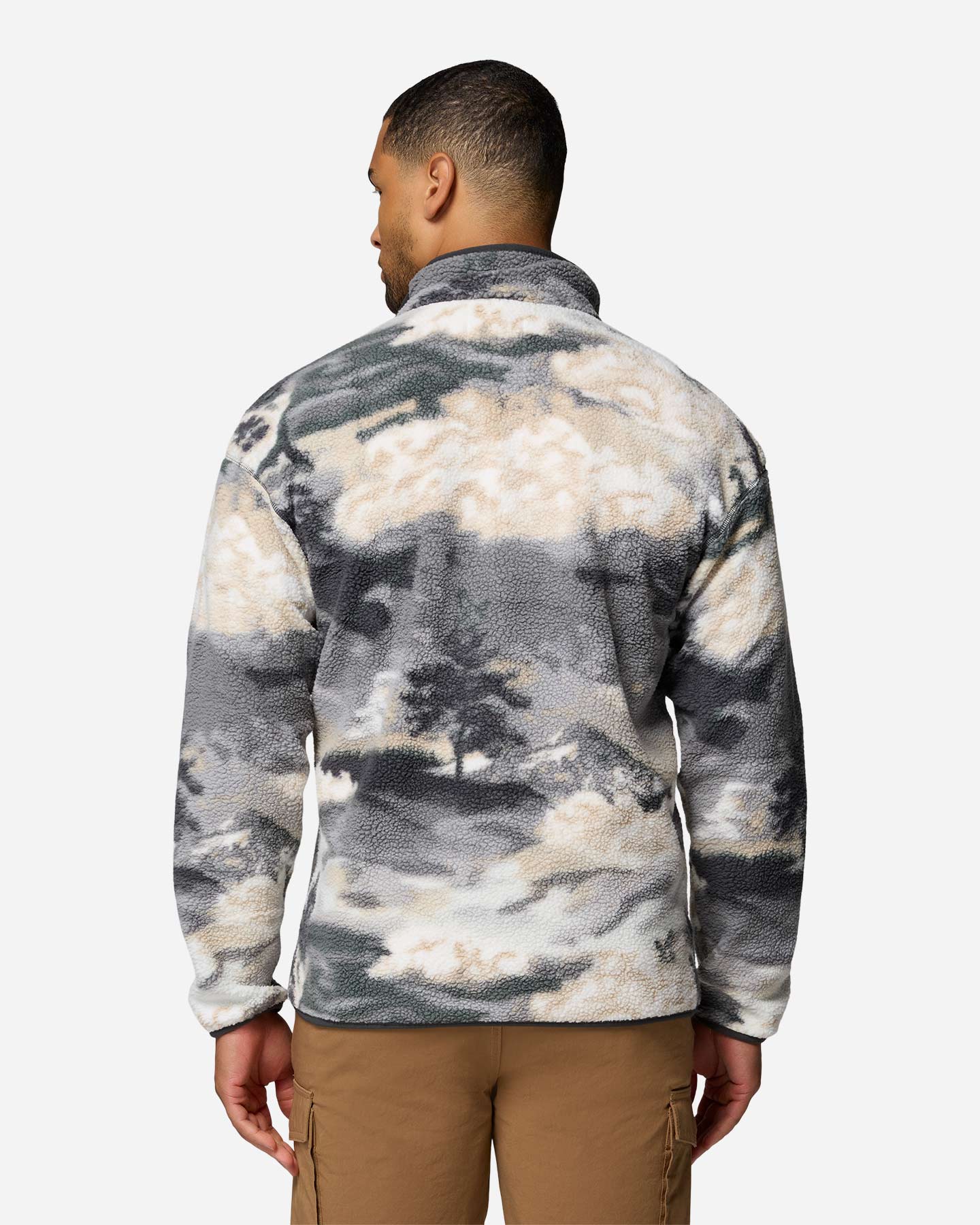 Pile COLUMBIA HELVETIA II PRINTED M - Marrone - 2 | Cisalfa Sport