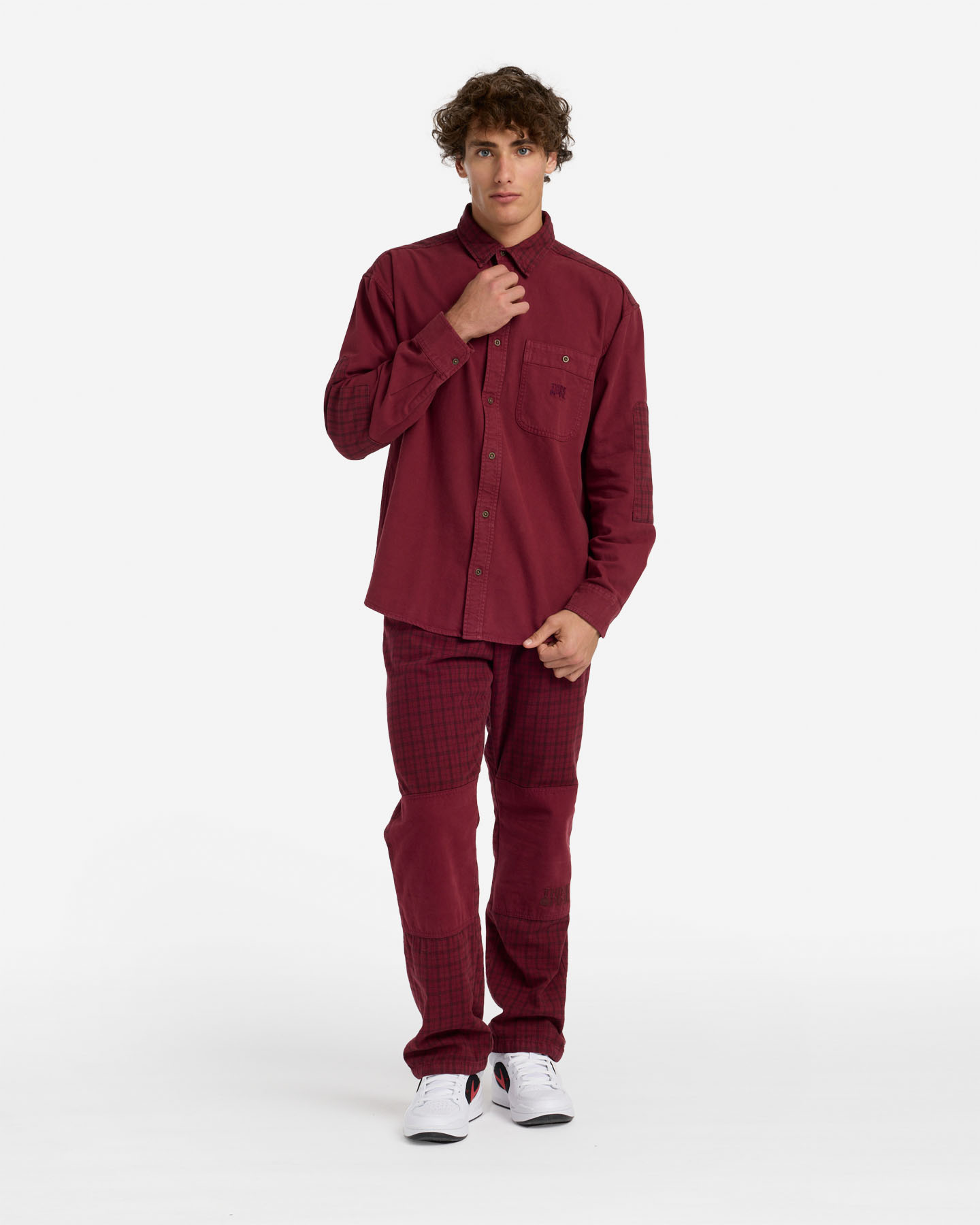 Camicia THINK PINK CHECK M - Rosso - 2 | Cisalfa Sport