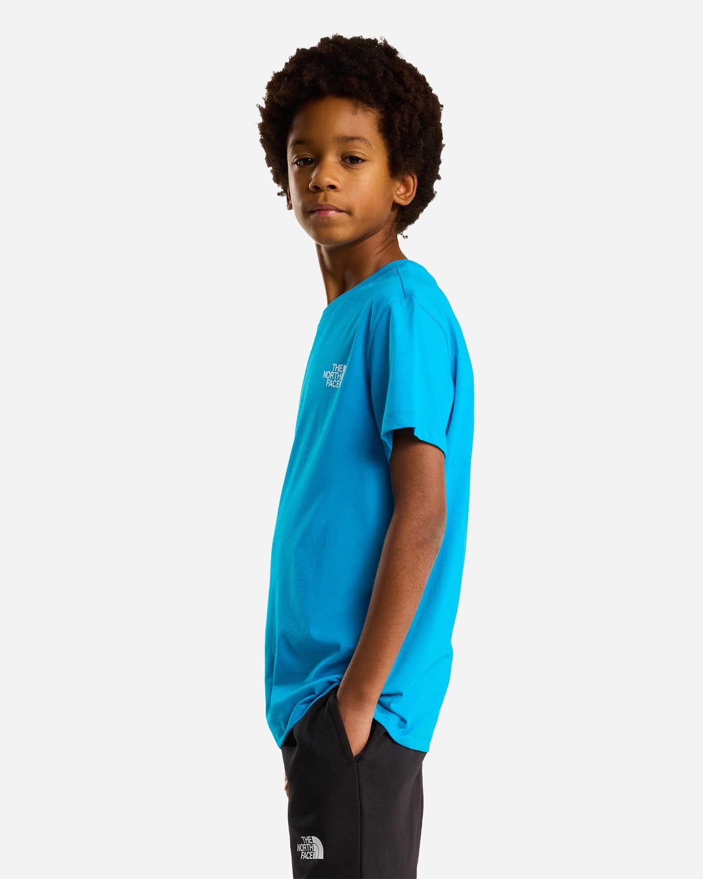 T-shirt THE NORTH FACE BOX NSE JR - Blu - 3 | Cisalfa Sport