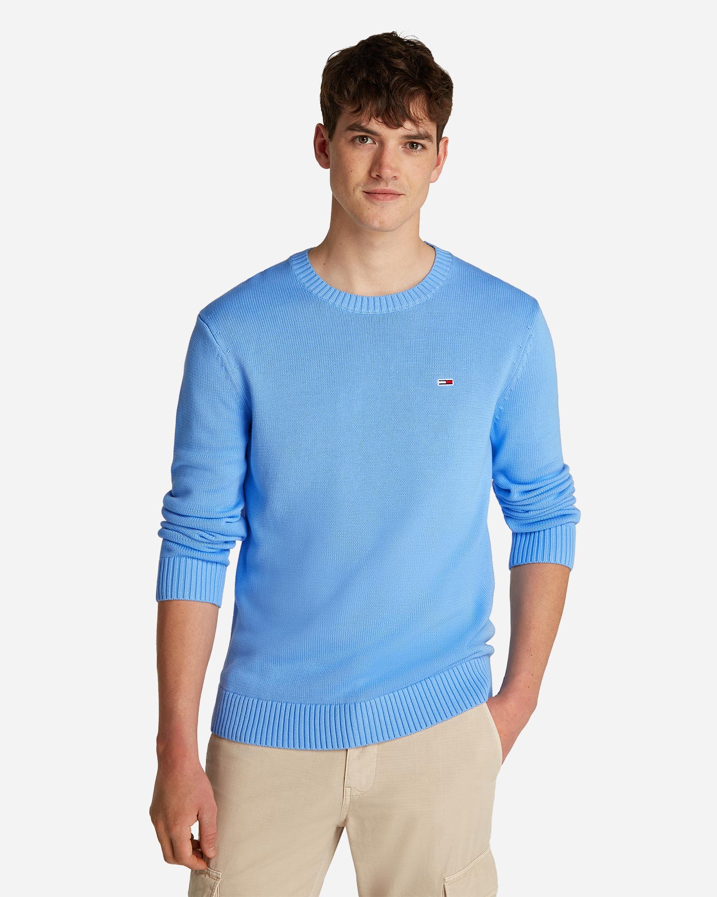 Maglione TOMMY HILFIGER ESSENTIAL M - Azzurro - 2 | Cisalfa Sport