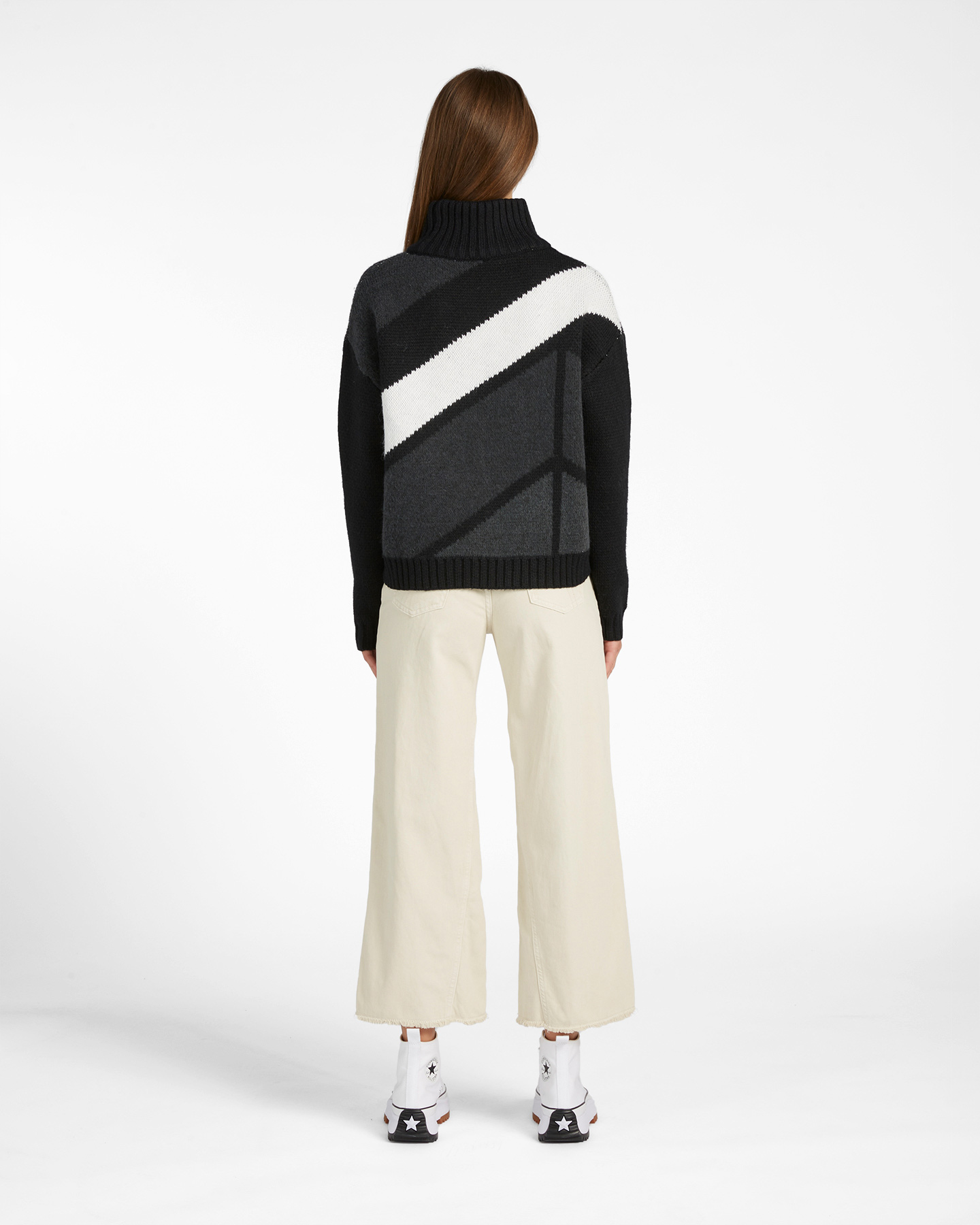 Maglione ELLESSE HIGH NECK FASHION W - Nero - 2 | Cisalfa Sport