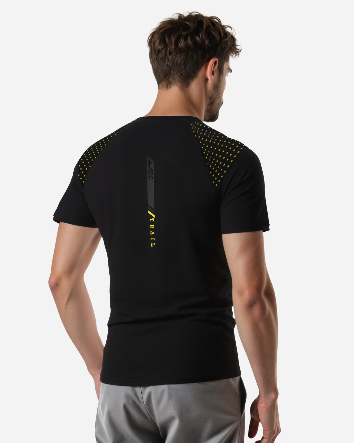 T-shirt running ABC TRAIL M - Nero - 3 | Cisalfa Sport