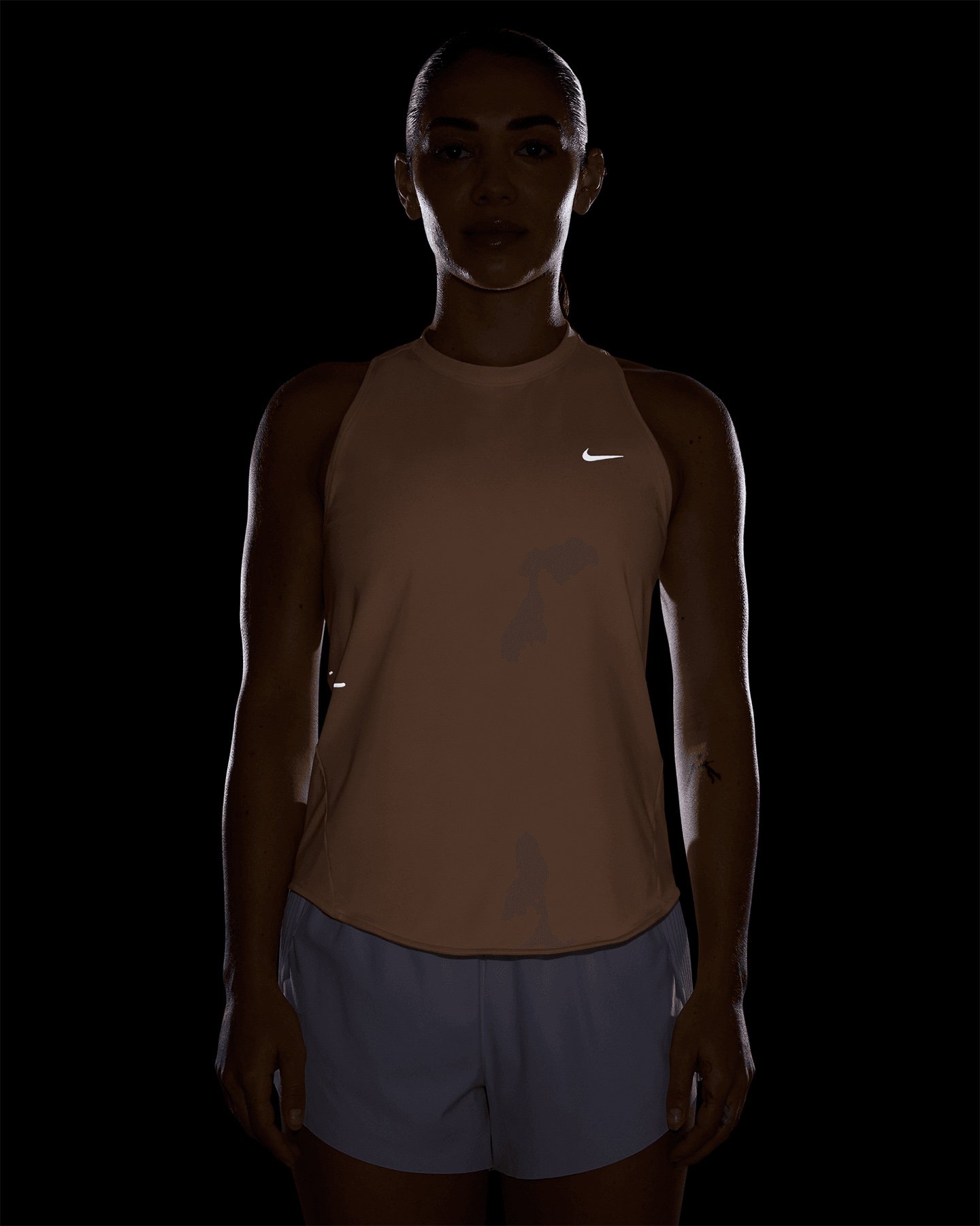 Canotta running NIKE SWIFT W - Arancione - 3 | Cisalfa Sport