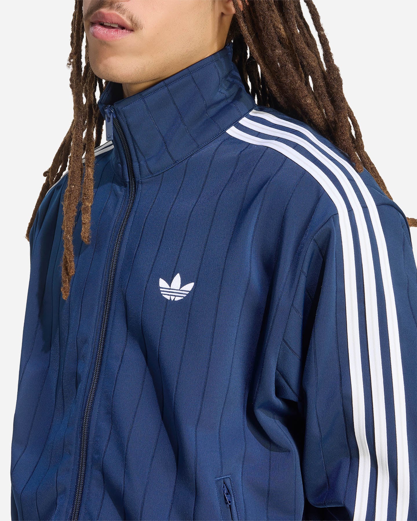Felpa ADIDAS FIREBIRD DROP NEEDLE M - Blu - 4 | Cisalfa Sport
