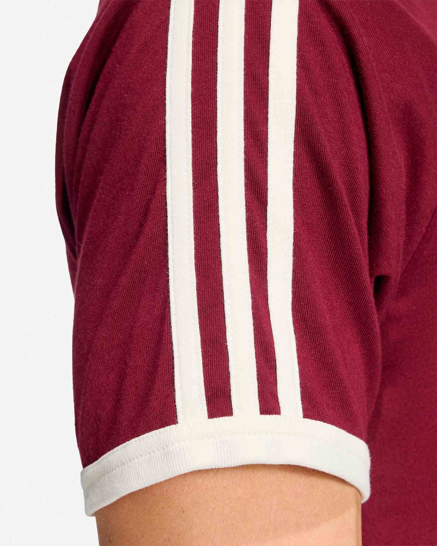 T-shirt ADIDAS ORIGINALS 3STRIPES M - Rosso - 5 | Cisalfa Sport