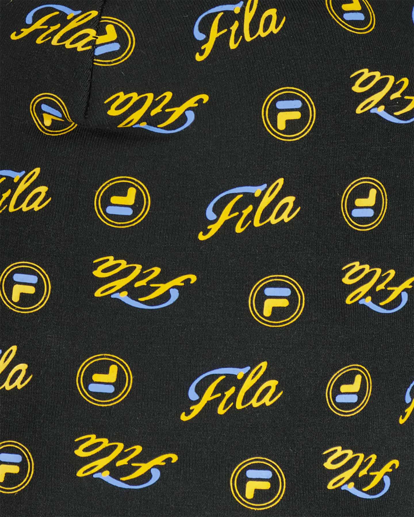 Berretto FILA ALLOVER LOGO JR - Nero - 1 | Cisalfa Sport