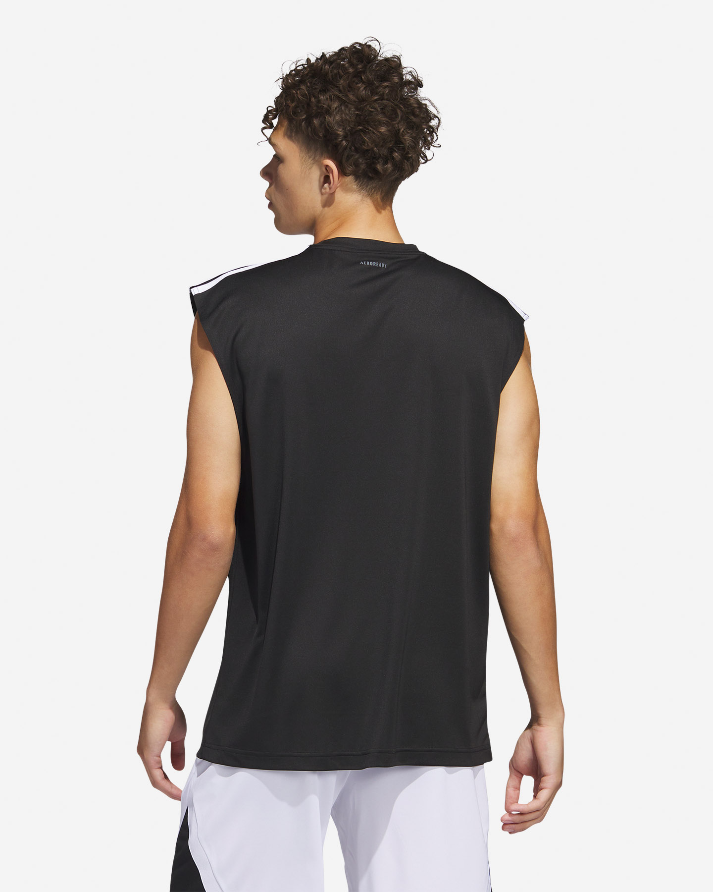 Maglia basket ADIDAS ALL WORLD M - Nero - 3 | Cisalfa Sport