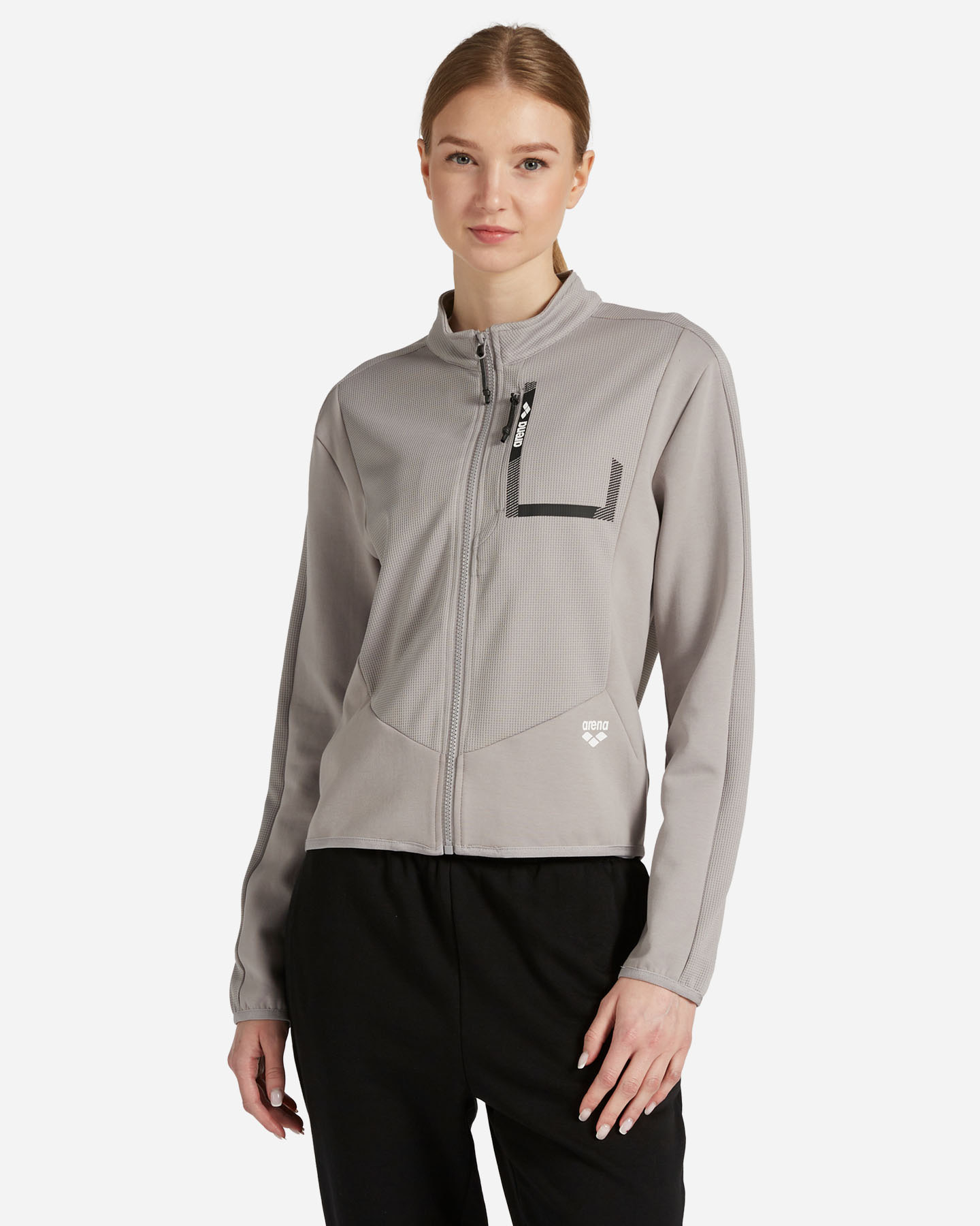 Felpa ARENA CYBER T W - Grigio - 0 | Cisalfa Sport