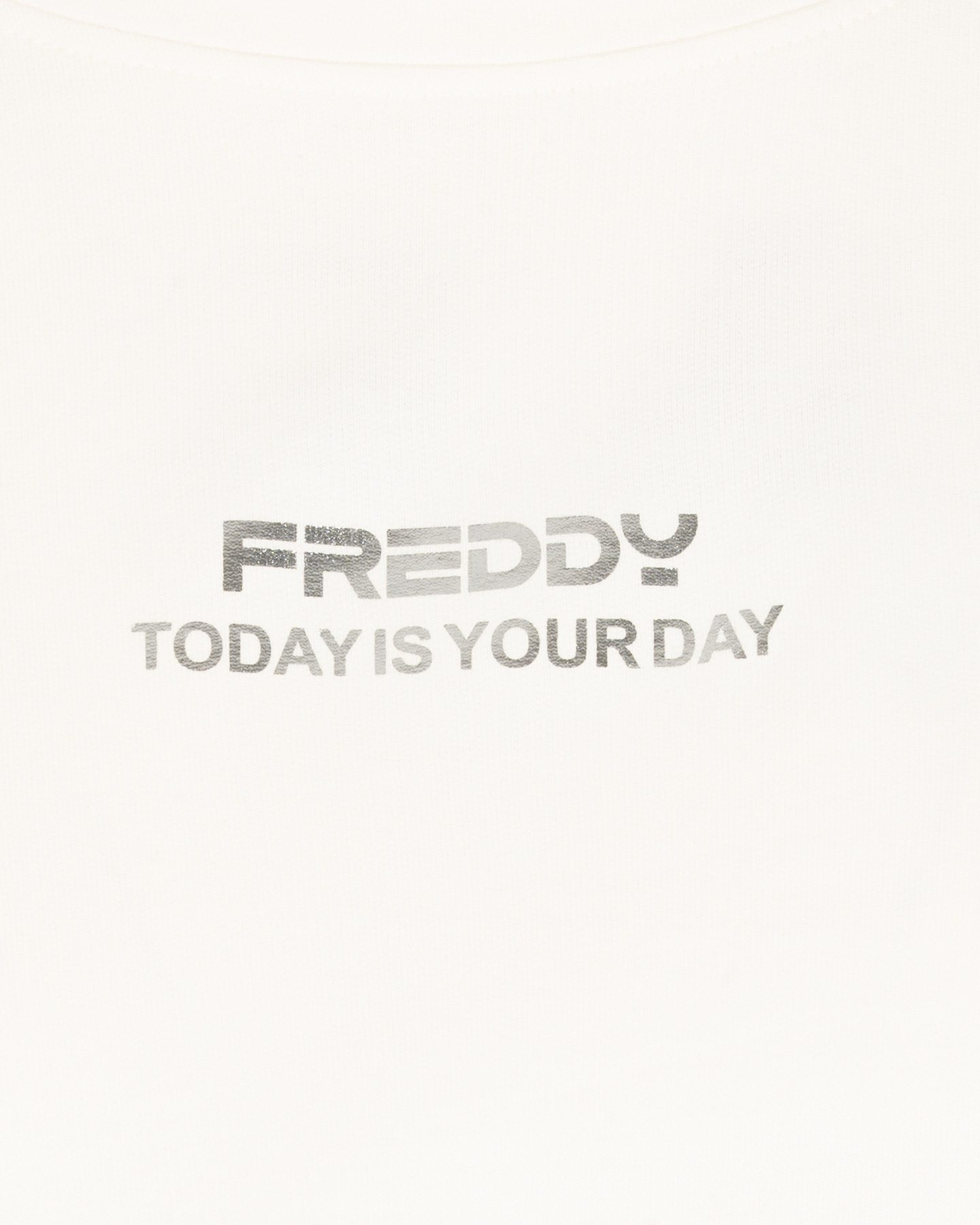 Felpa FREDDY CROP W - Bianco - 2 | Cisalfa Sport