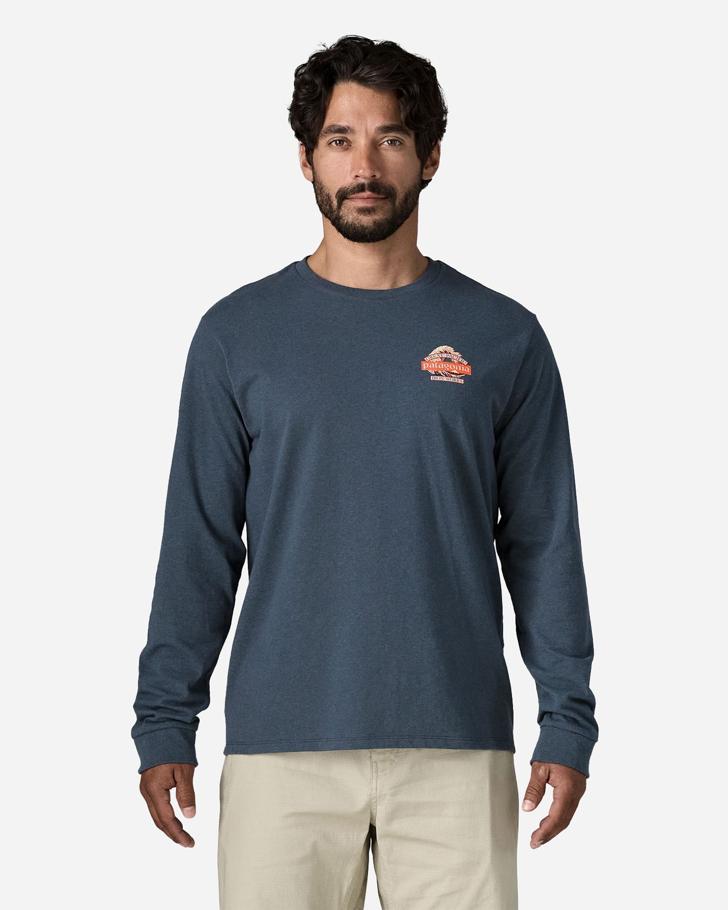 Maglia PATAGONIA GREAT WAVES M - Blu - 2 | Cisalfa Sport