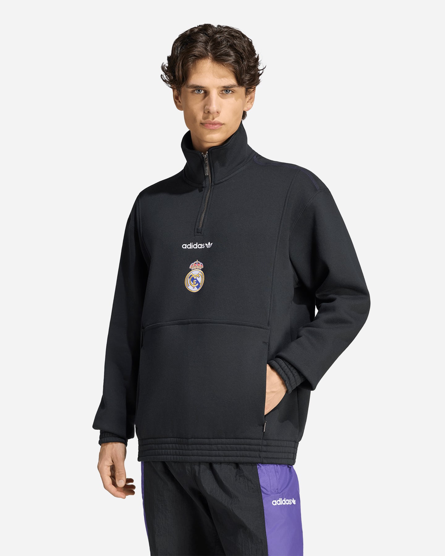 Felpa ADIDAS REAL MADRID EQT M - Nero - 1 | Cisalfa Sport