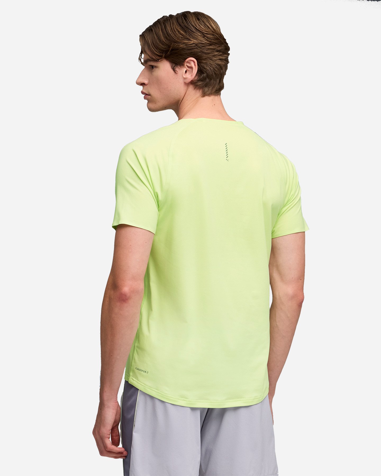 T-shirt running PUMA EVERYDAY CLOUDSPUN M - Giallo - 3 | Cisalfa Sport