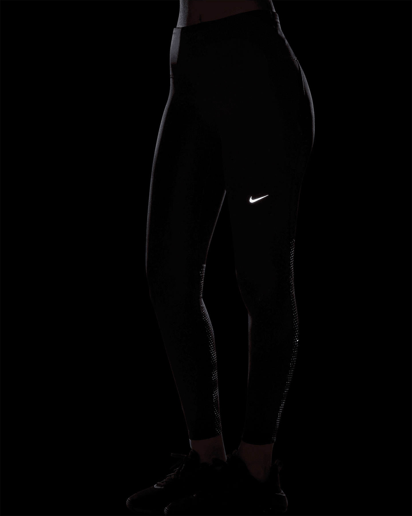 Fuseaux running NIKE TEMPO HR 7/8 W - Nero - 3 | Cisalfa Sport