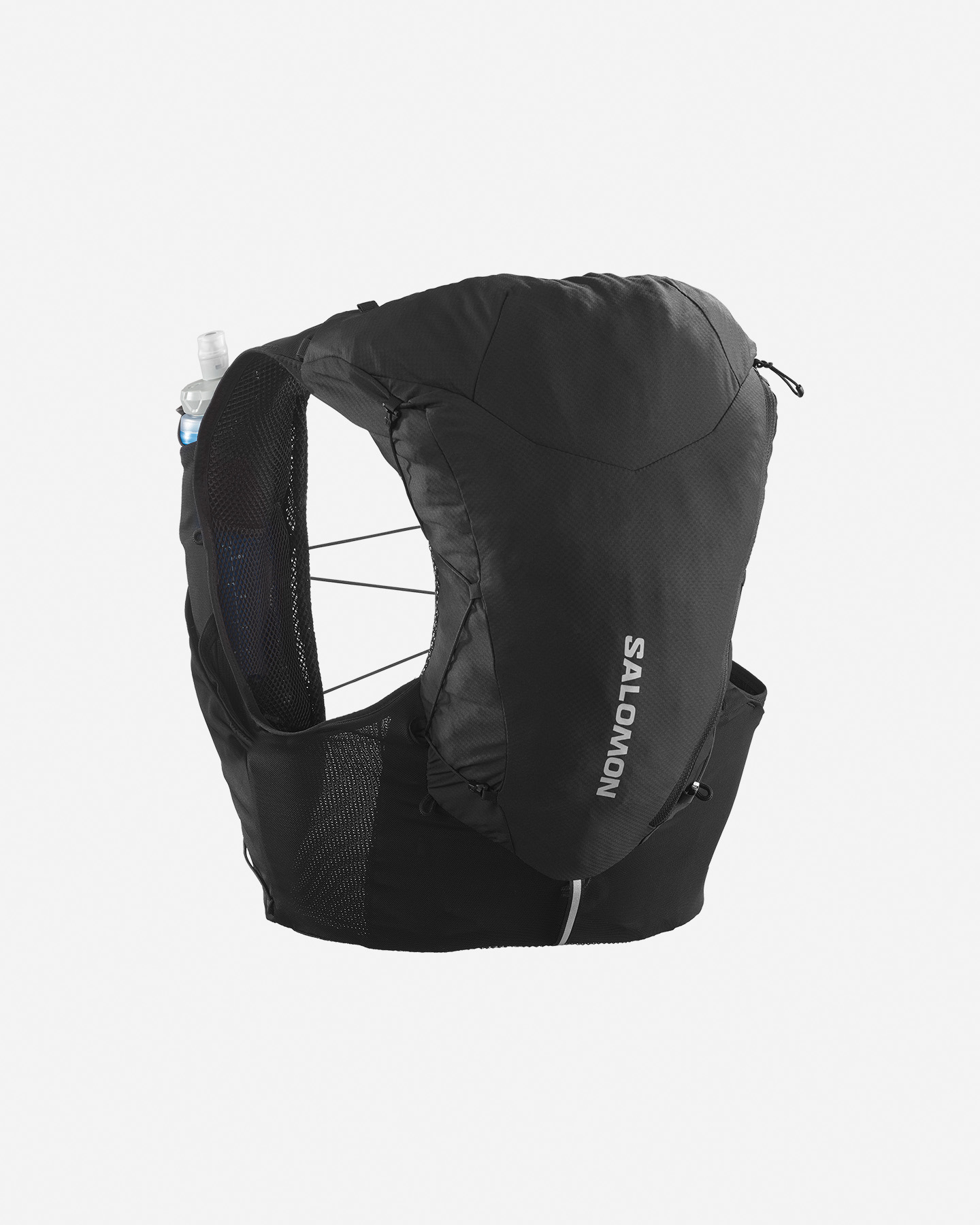 Zaino trail running SALOMON ADV SKIN 12 WITH FLASKS  - Nero - 0 | Cisalfa Sport