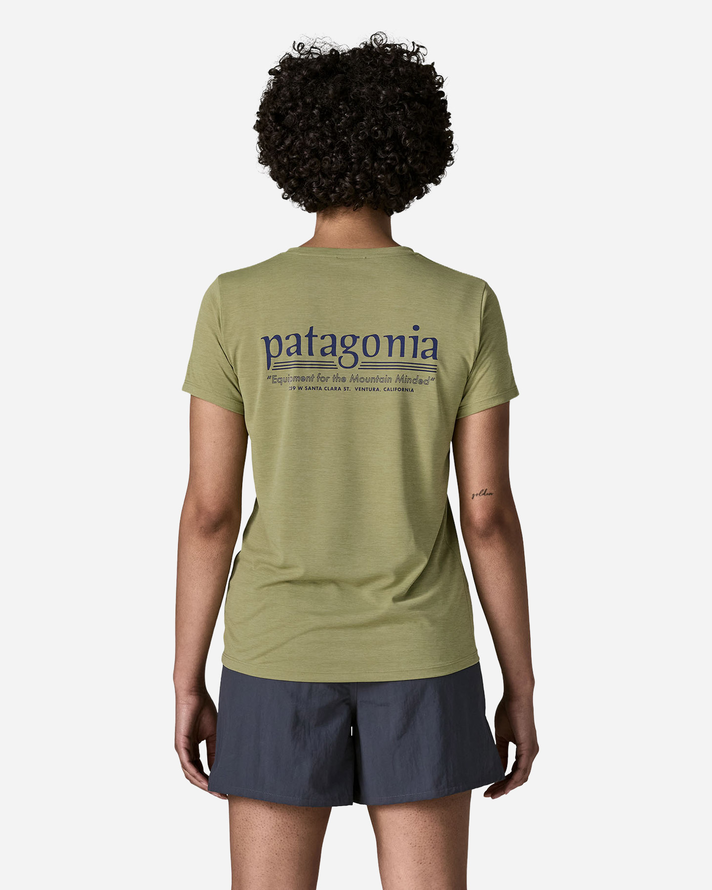 Maglia intimo tecnico PATAGONIA CAP COOL DAILY HUT TRIPPER W - Verde - 2 | Cisalfa Sport