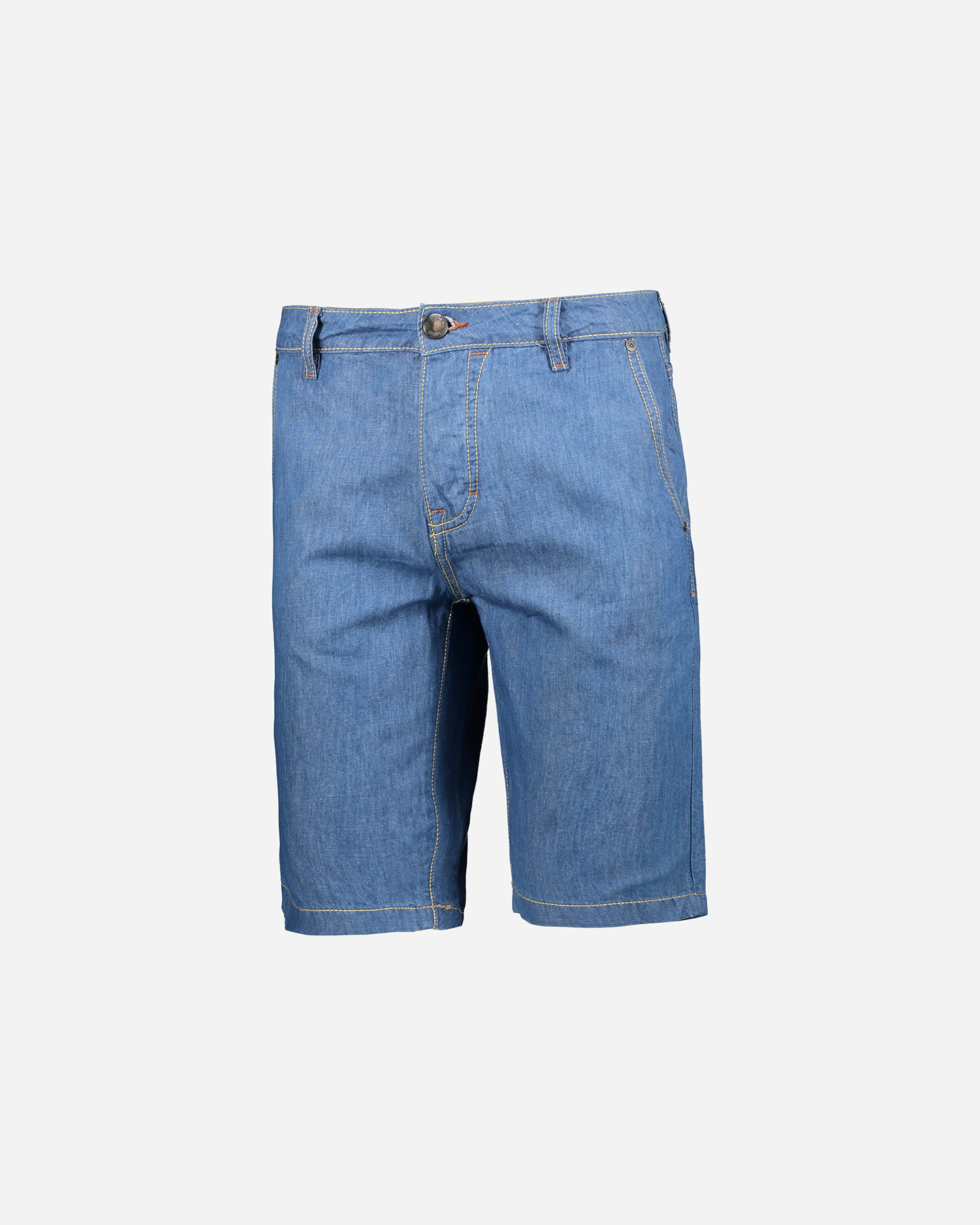 Bermuda COTTON BELT CHINO LINO DENIM M - Denim - 4 | Cisalfa Sport