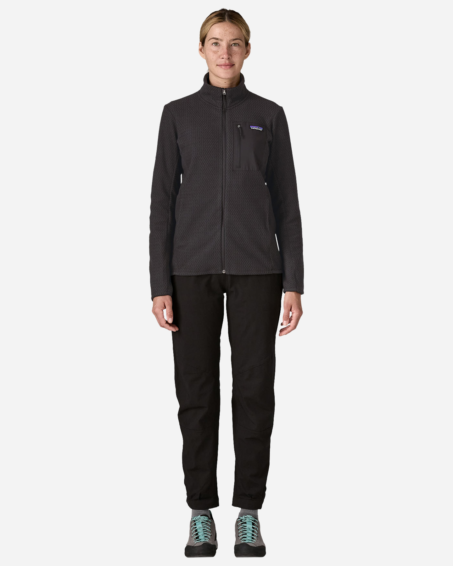 Pile PATAGONIA R1 AIR W - Nero - 3 | Cisalfa Sport