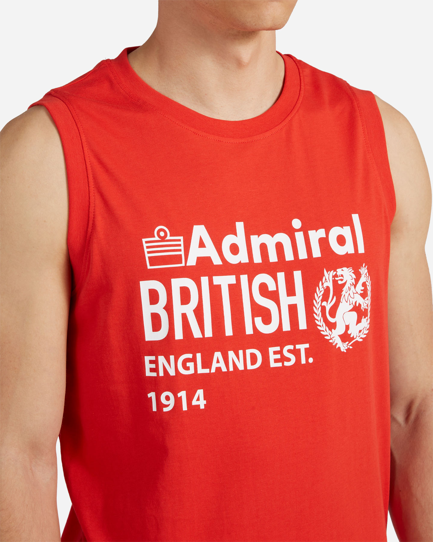 Canotta ADMIRAL PORTALOGO M - Rosso - 4 | Cisalfa Sport