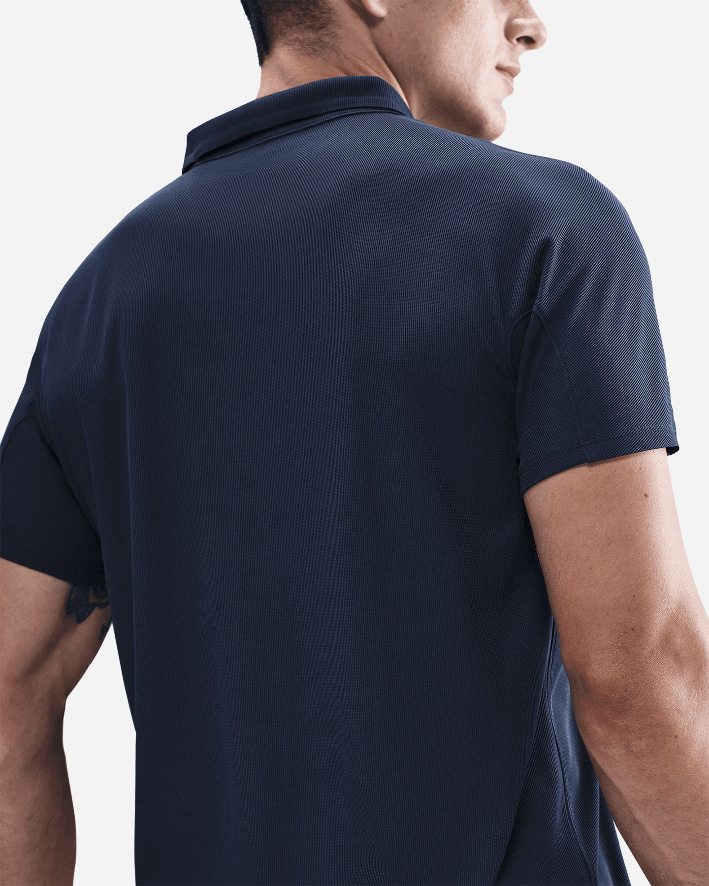 T-shirt tennis NIKE JANNIK M - Blu Navy - 5 | Cisalfa Sport