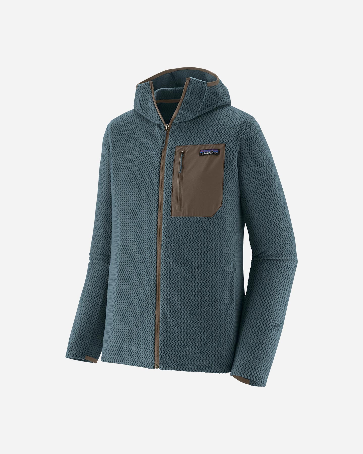 Pile PATAGONIA R1 AIR M - Blu - 4 | Cisalfa Sport