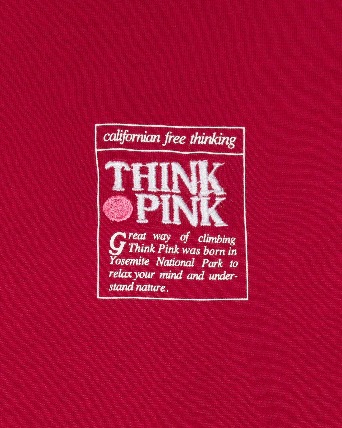 T-shirt THINK PINK GOPCORE M - Rosso - 2 | Cisalfa Sport