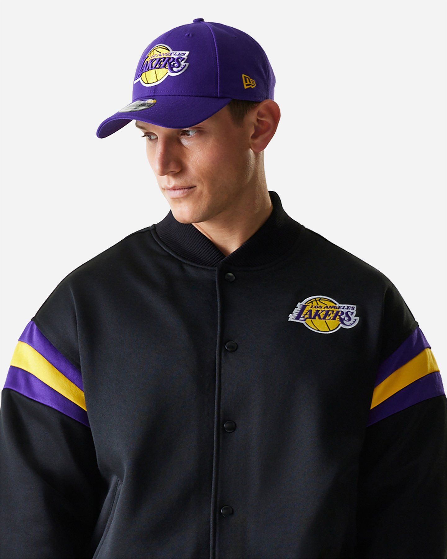 Abbigliamento basket NEW ERA LOS ANGELES LAKERS M - Nero - 5 | Cisalfa Sport