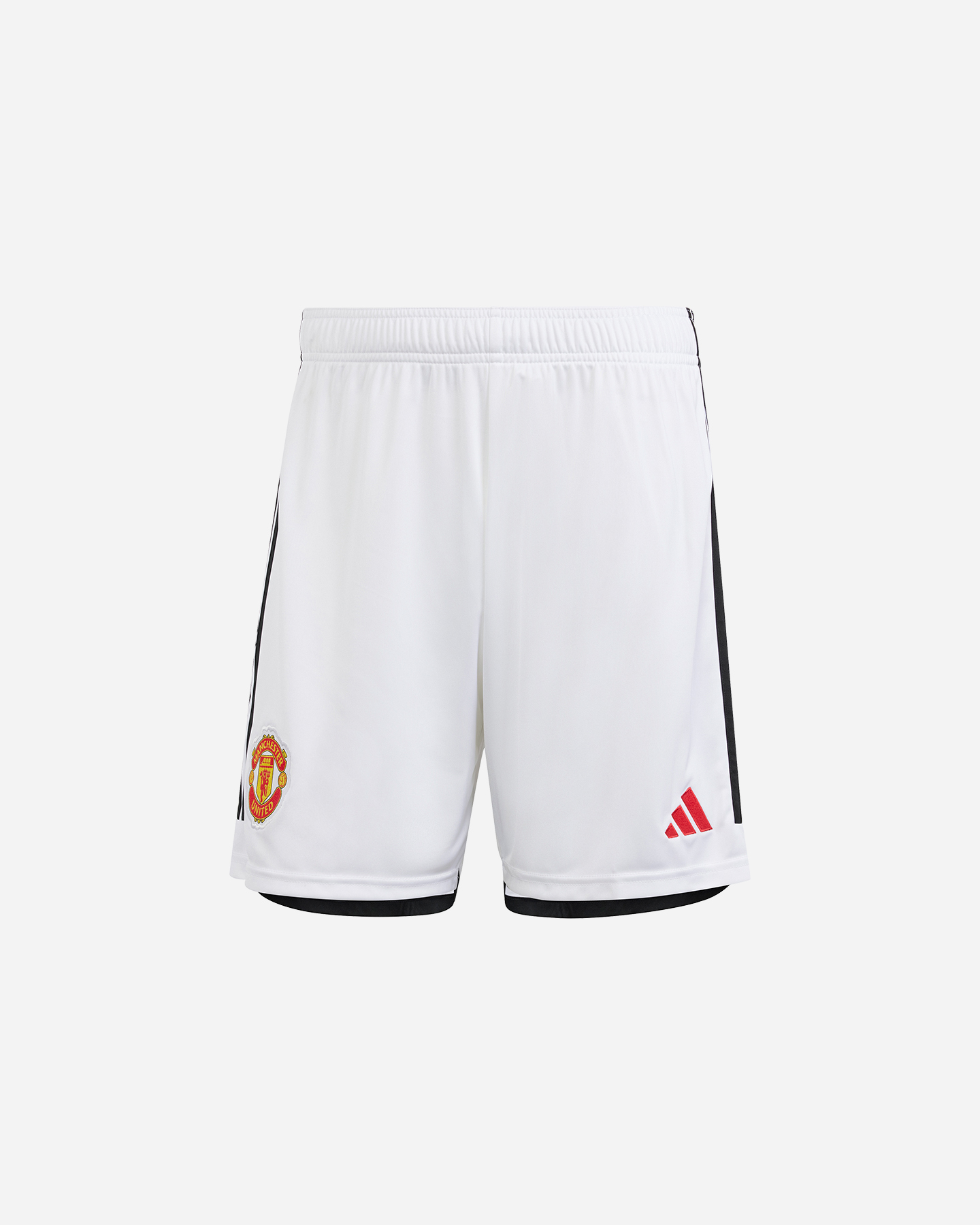Pantaloncini calcio ufficiali ADIDAS MANCHESTER UNITED HOME 23-24 M - Bianco - 0 | Cisalfa Sport