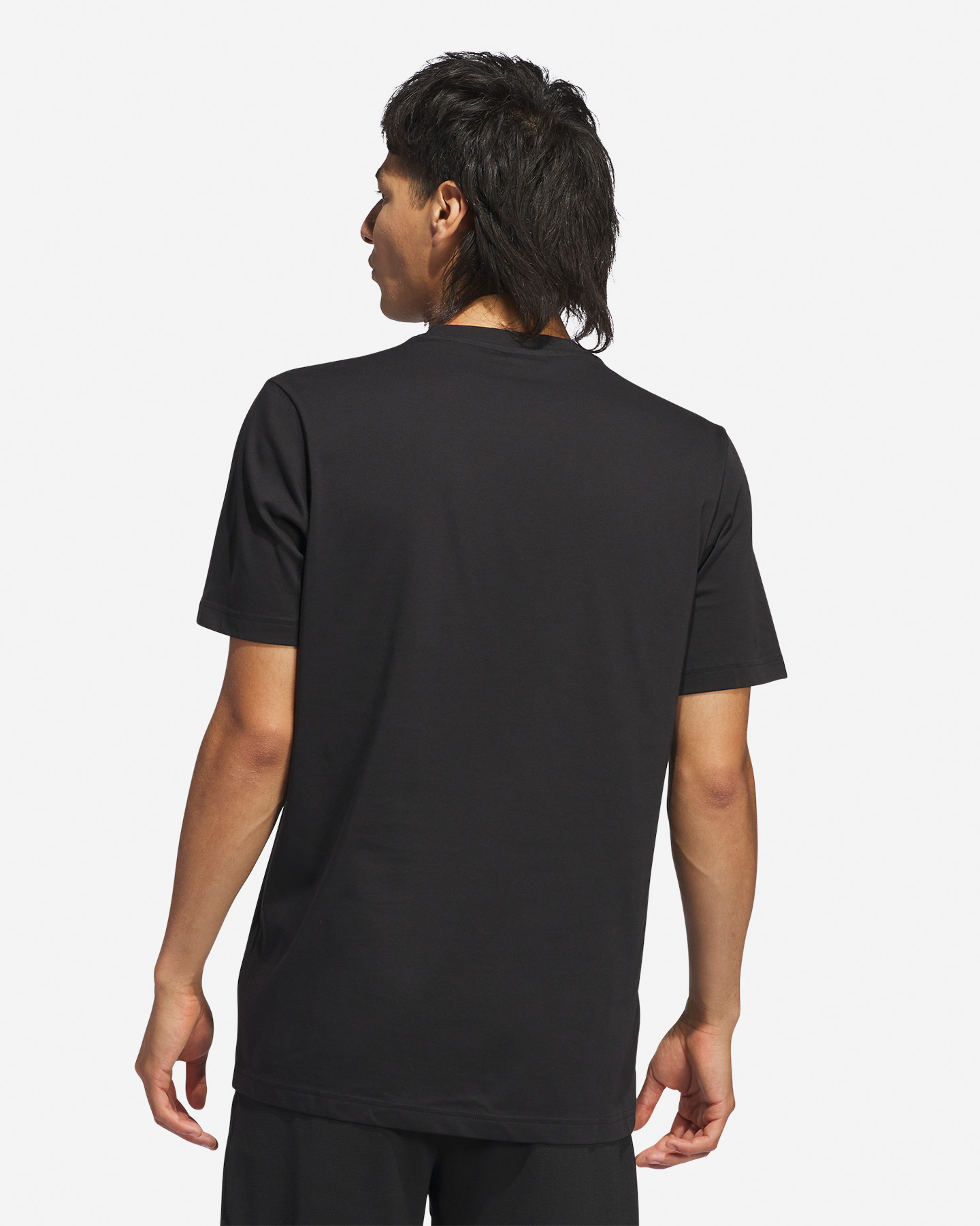 Maglia basket ADIDAS LOGO M - Nero - 2 | Cisalfa Sport