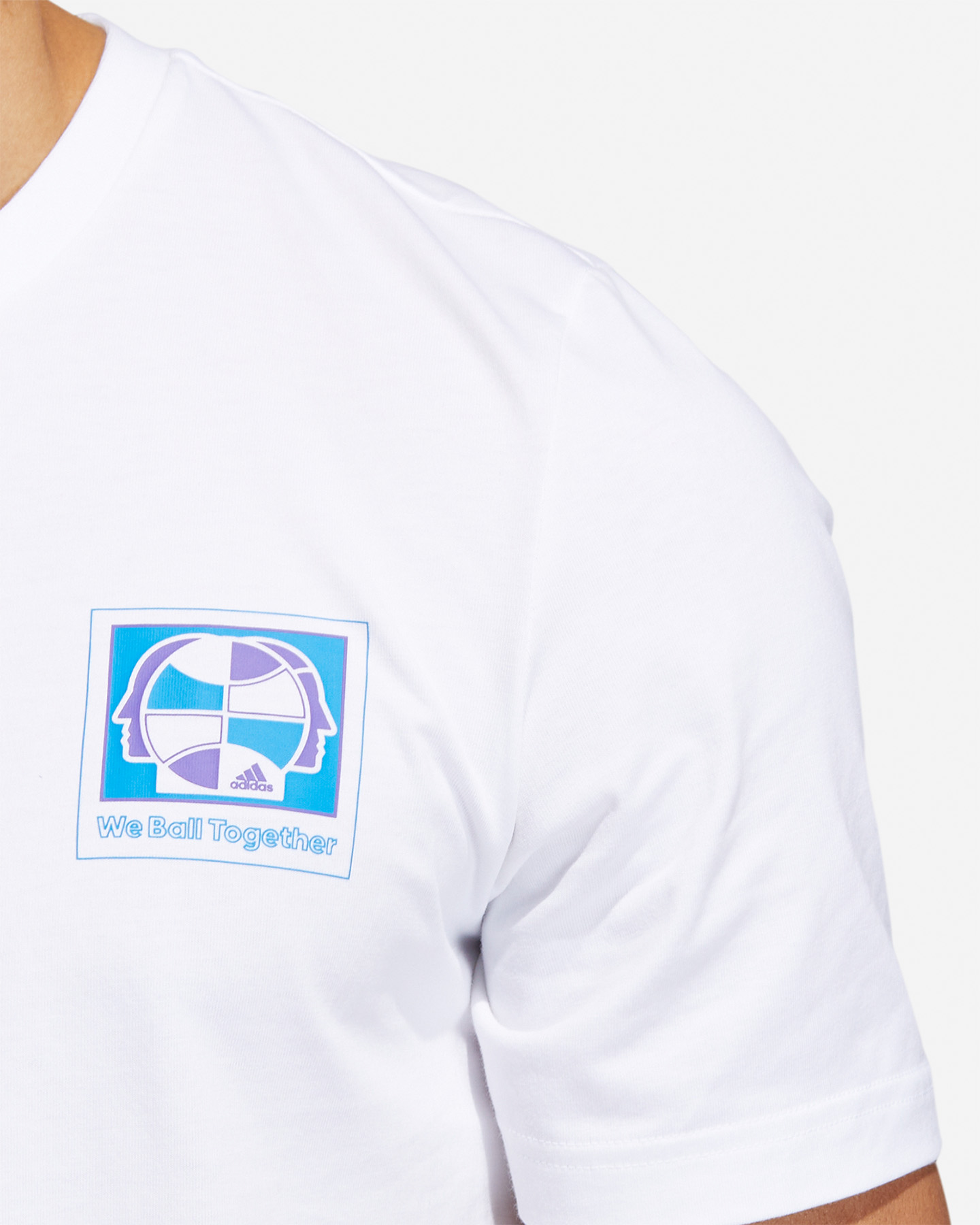 Maglia basket ADIDAS WBT STORY M - Bianco - 1 | Cisalfa Sport