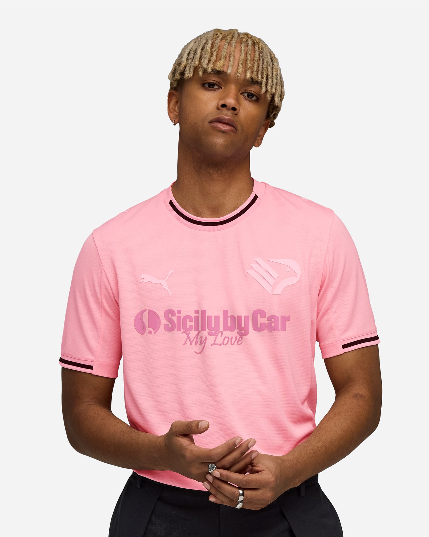 Maglia calcio ufficiale PUMA PALERMO HOME 25-26 M - Color mix - 2 | Cisalfa Sport