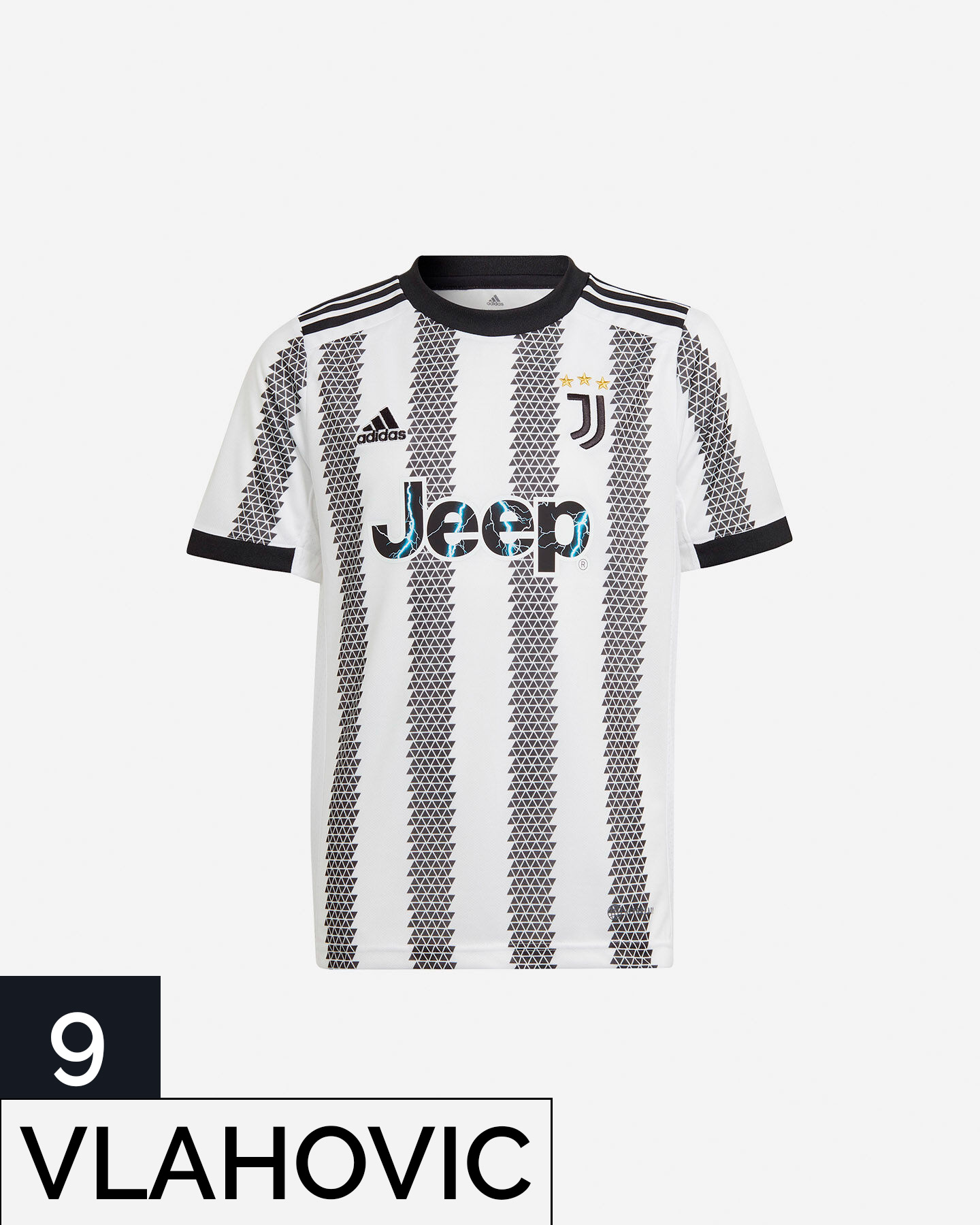 Patch calcio DEKOGRAPHICS STAMPA VLAHOVIC HOME 22-23 JR  - Color mix - 0 | Cisalfa Sport