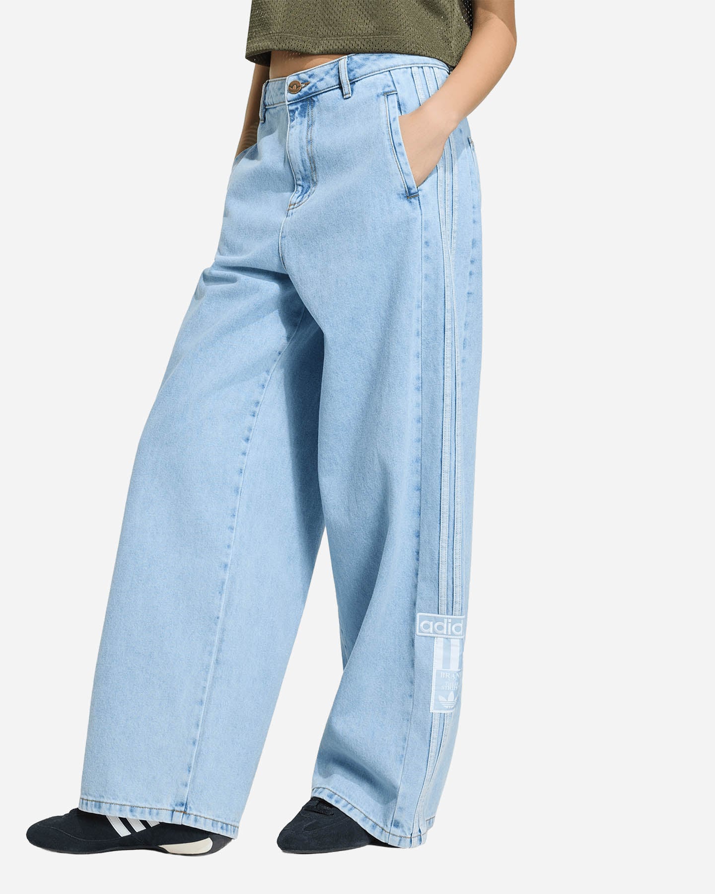 Jeans ADIDAS ADIBREAK W - Azzurro - 1 | Cisalfa Sport