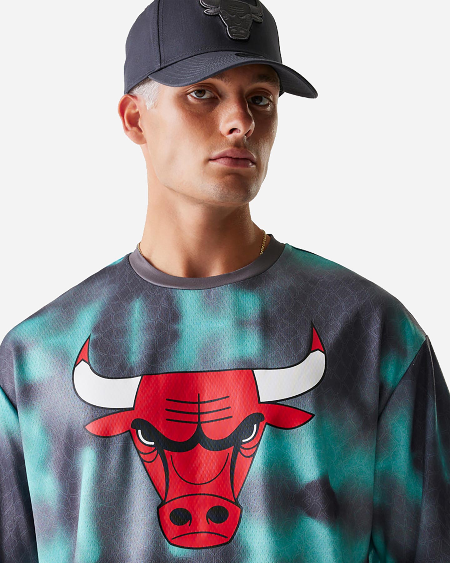 Maglia basket NEW ERA CHICAGO BULLS M - Verde - 3 | Cisalfa Sport
