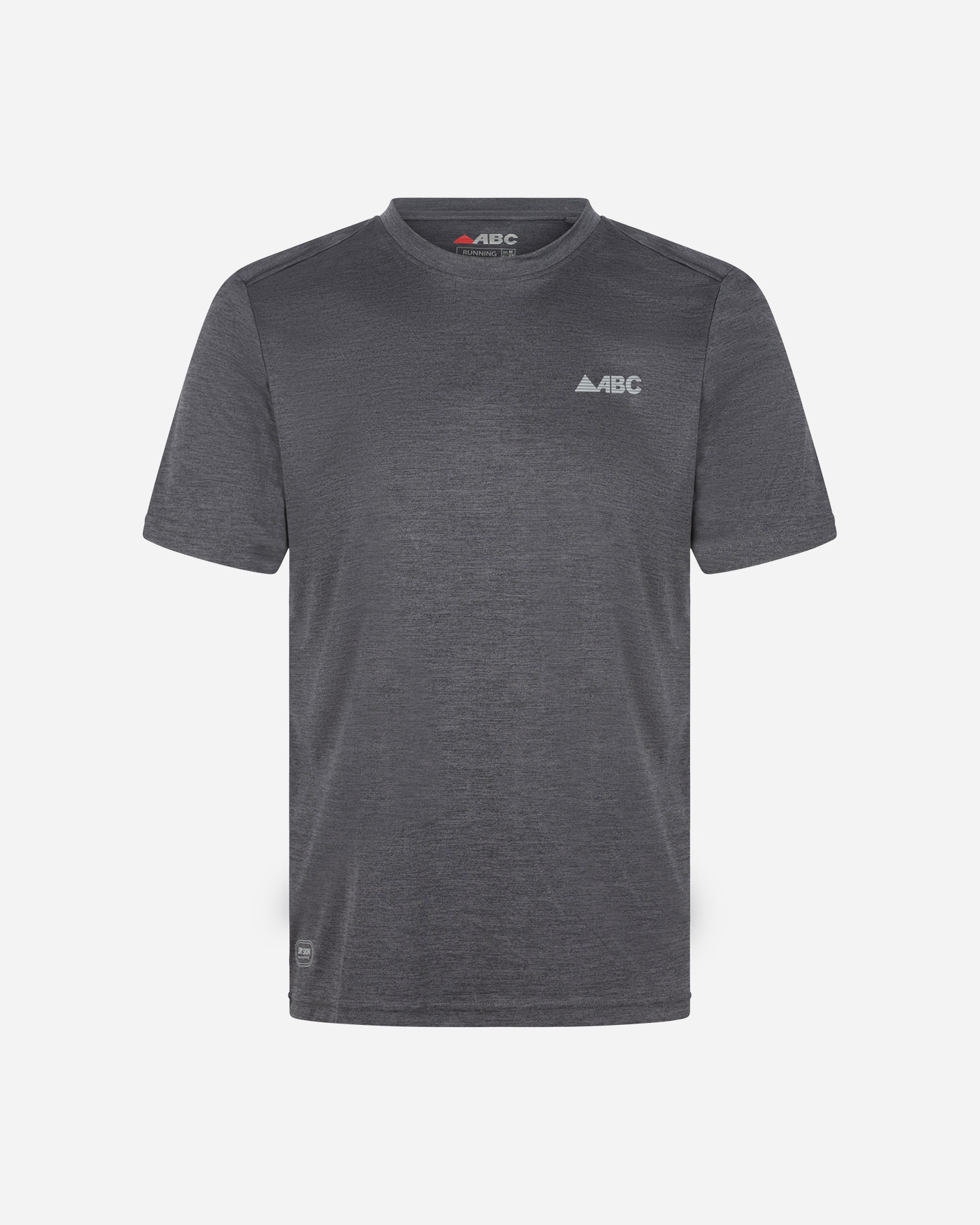 T-shirt running ABC ESSENTIAL M - Nero - 0 | Cisalfa Sport