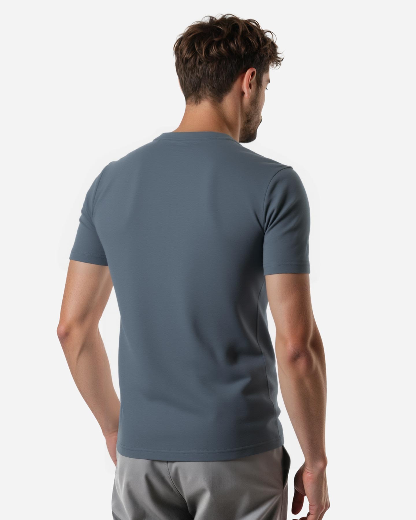 T-shirt BEAR ICONIC SMALL LOGO M - Azzurro - 4 | Cisalfa Sport