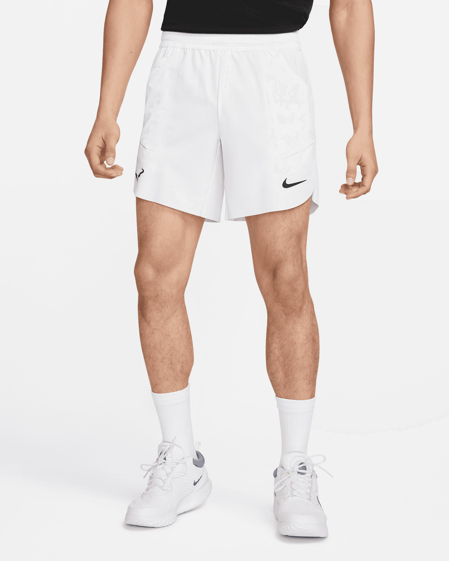 Pantaloncini tennis NIKE RAFA DRI FIT ADVANTAGE 7IN M - Bianco - 0 | Cisalfa Sport