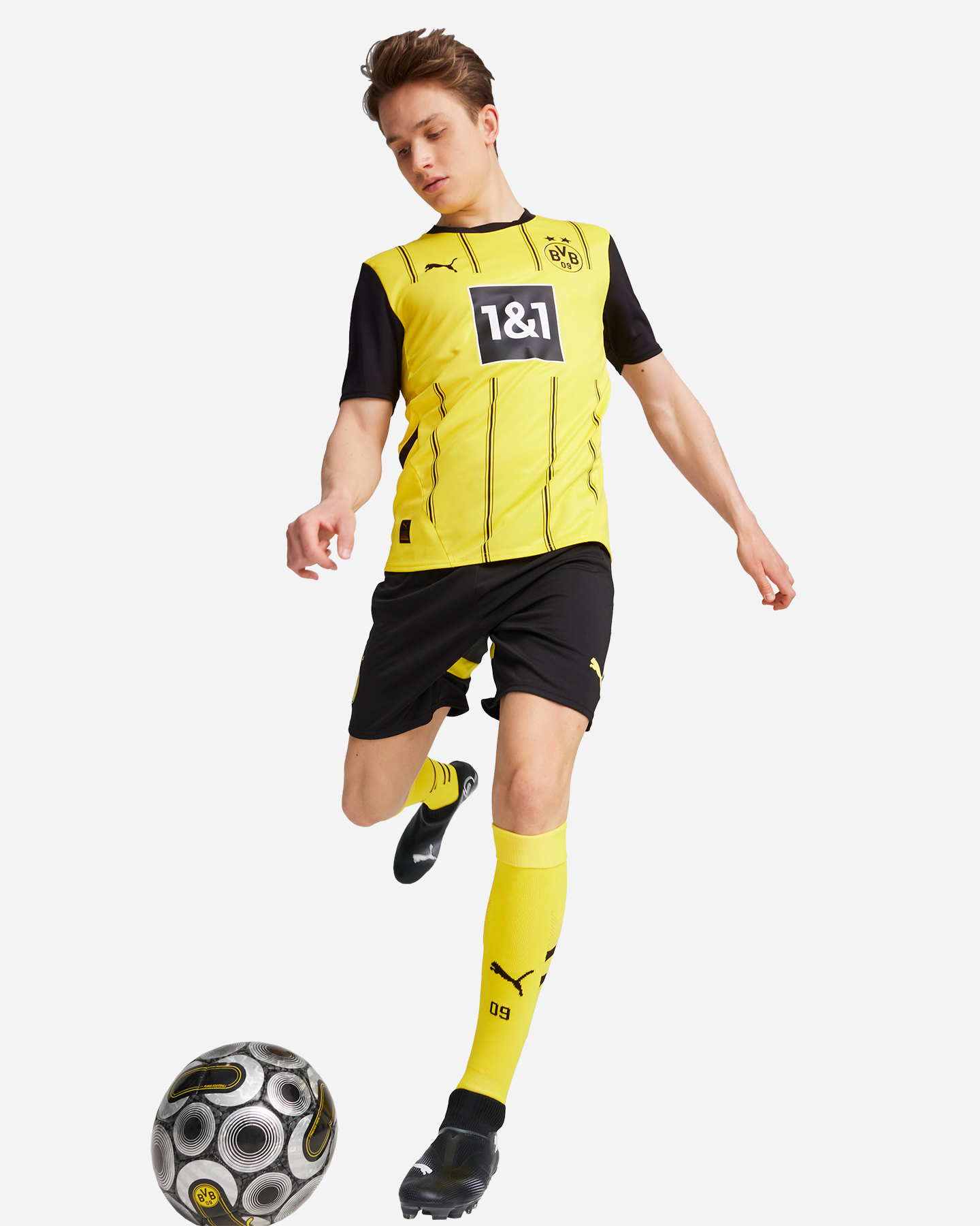 Maglia calcio ufficiale PUMA BORUSSIA DORTMUND HOME 24-25 M - Color mix - 5 | Cisalfa Sport