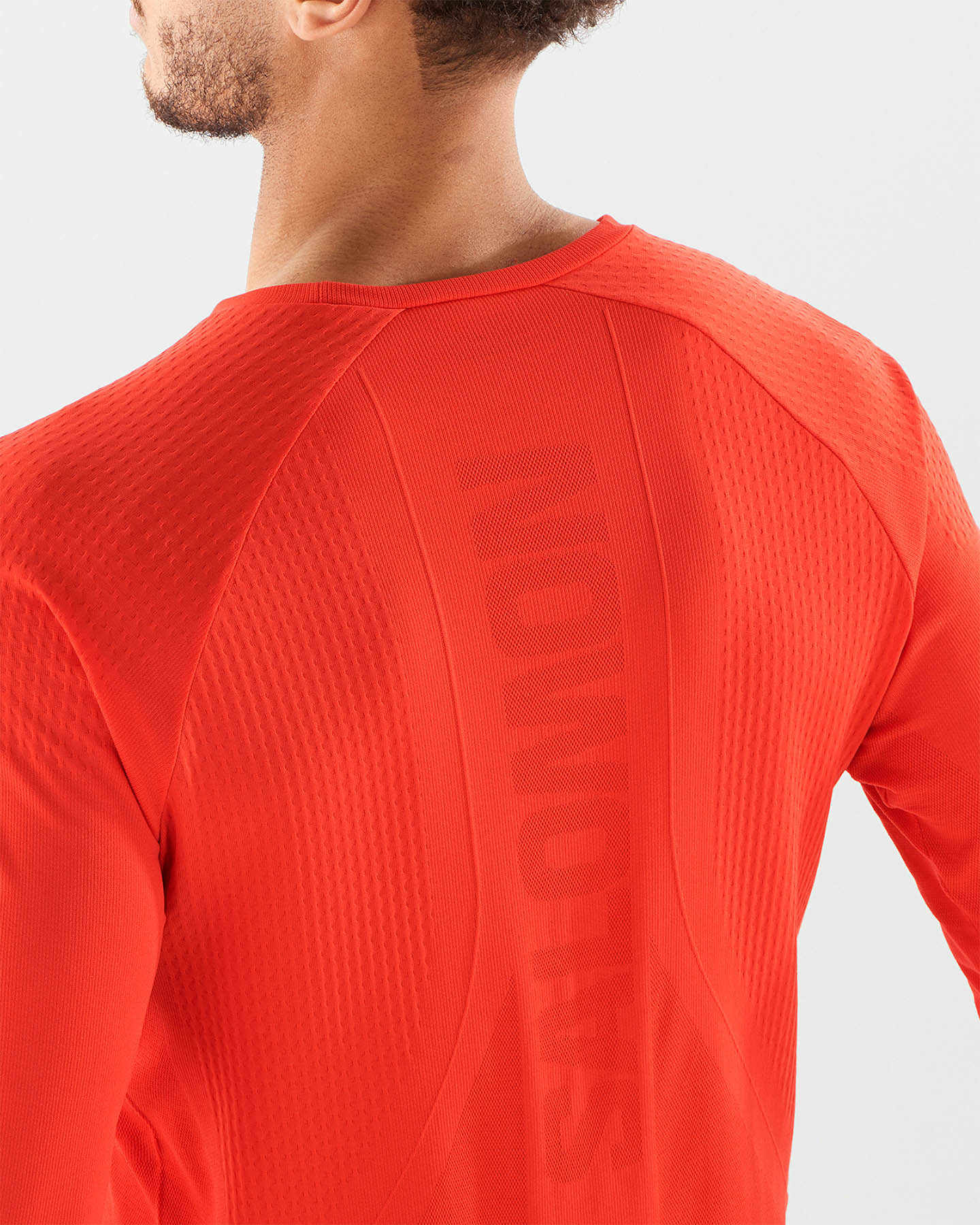 Maglia running SALOMON SENSE M - Rosso - 3 | Cisalfa Sport