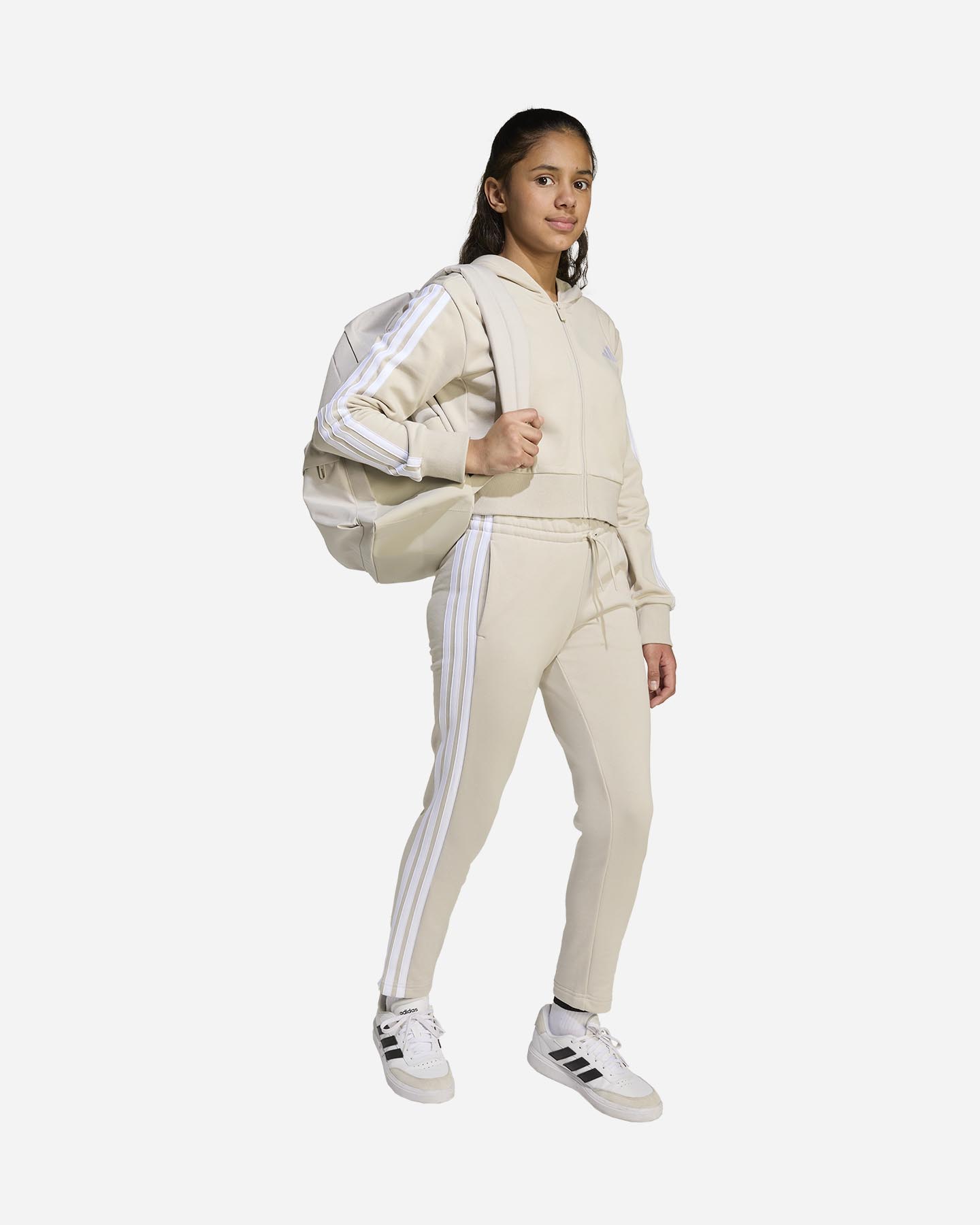 Pantalone ADIDAS 3STRIPES JR - Grigio - 3 | Cisalfa Sport