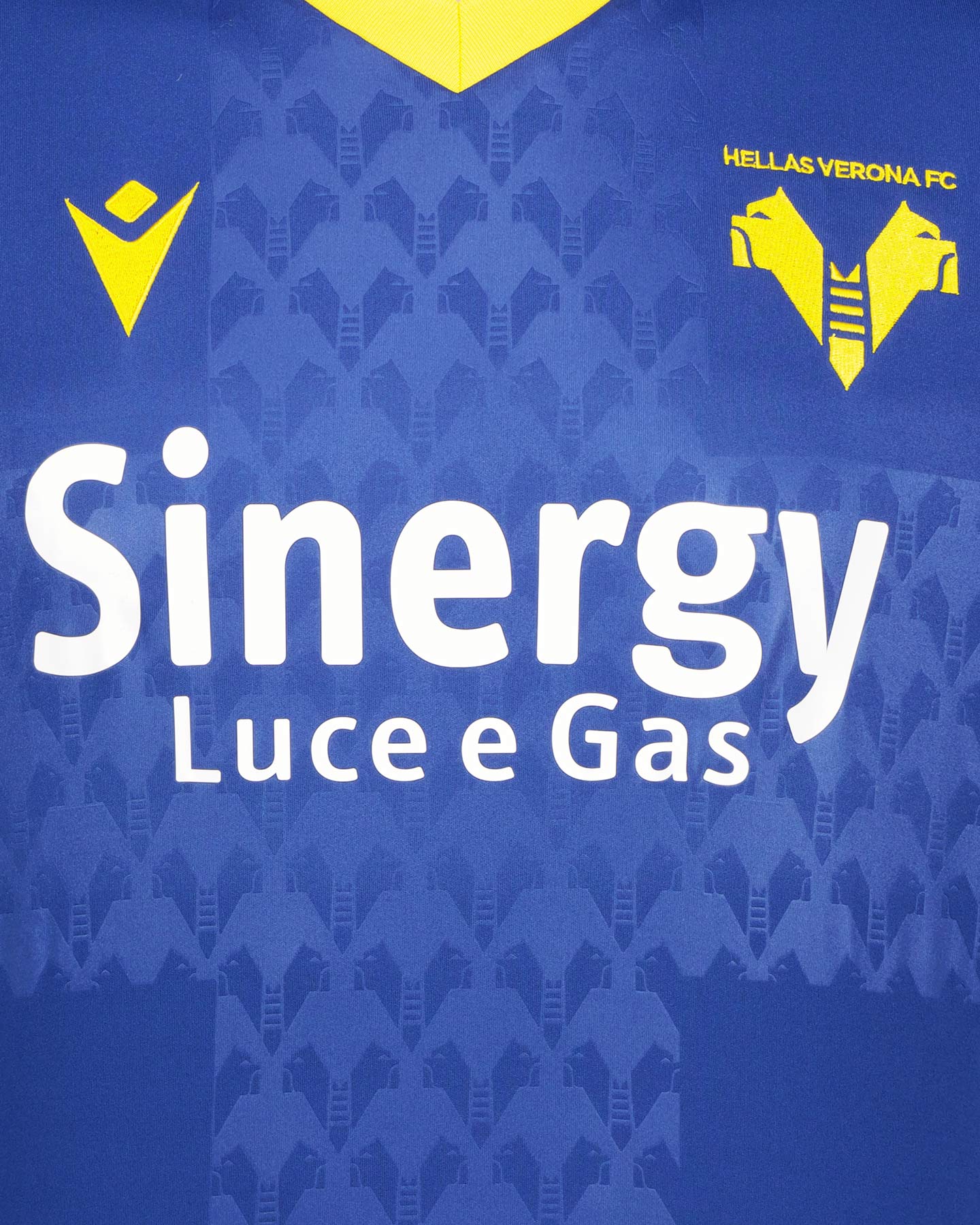 Maglia calcio ufficiale MACRON VERONA HOME 22-23 M - 2 | Cisalfa Sport