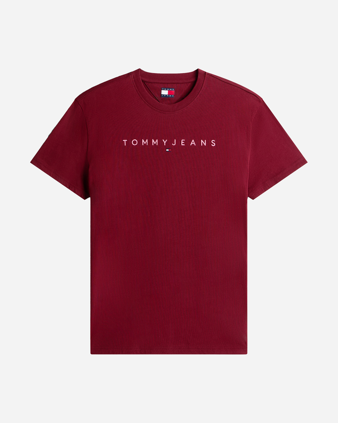 T-shirt TOMMY HILFIGER LINEAR LOGO M - Rosso - 0 | Cisalfa Sport