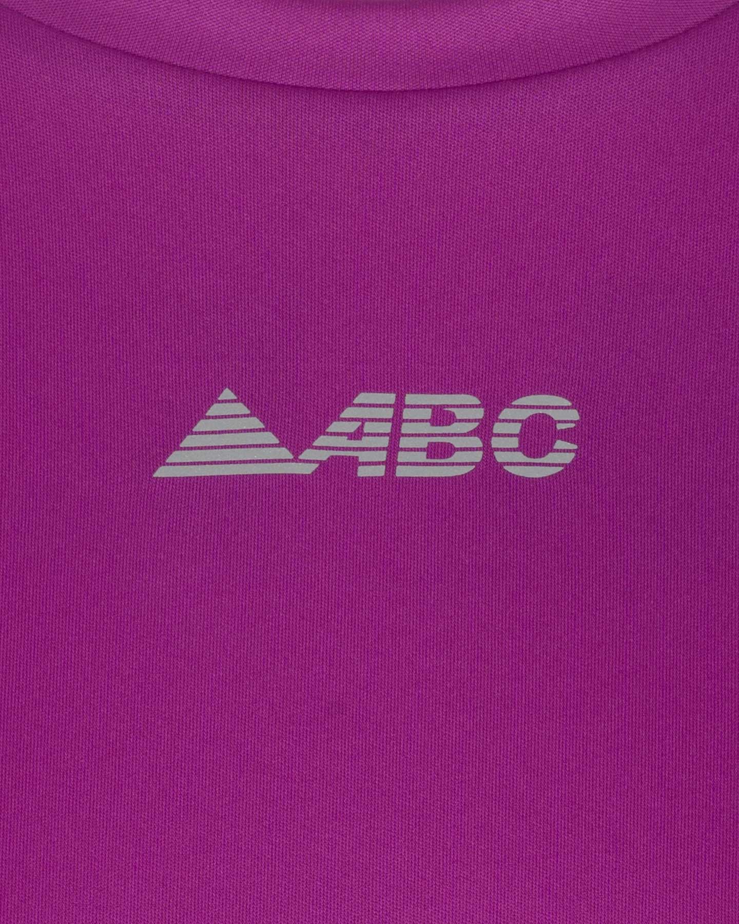 T-shirt running ABC TECH W - Viola - 2 | Cisalfa Sport
