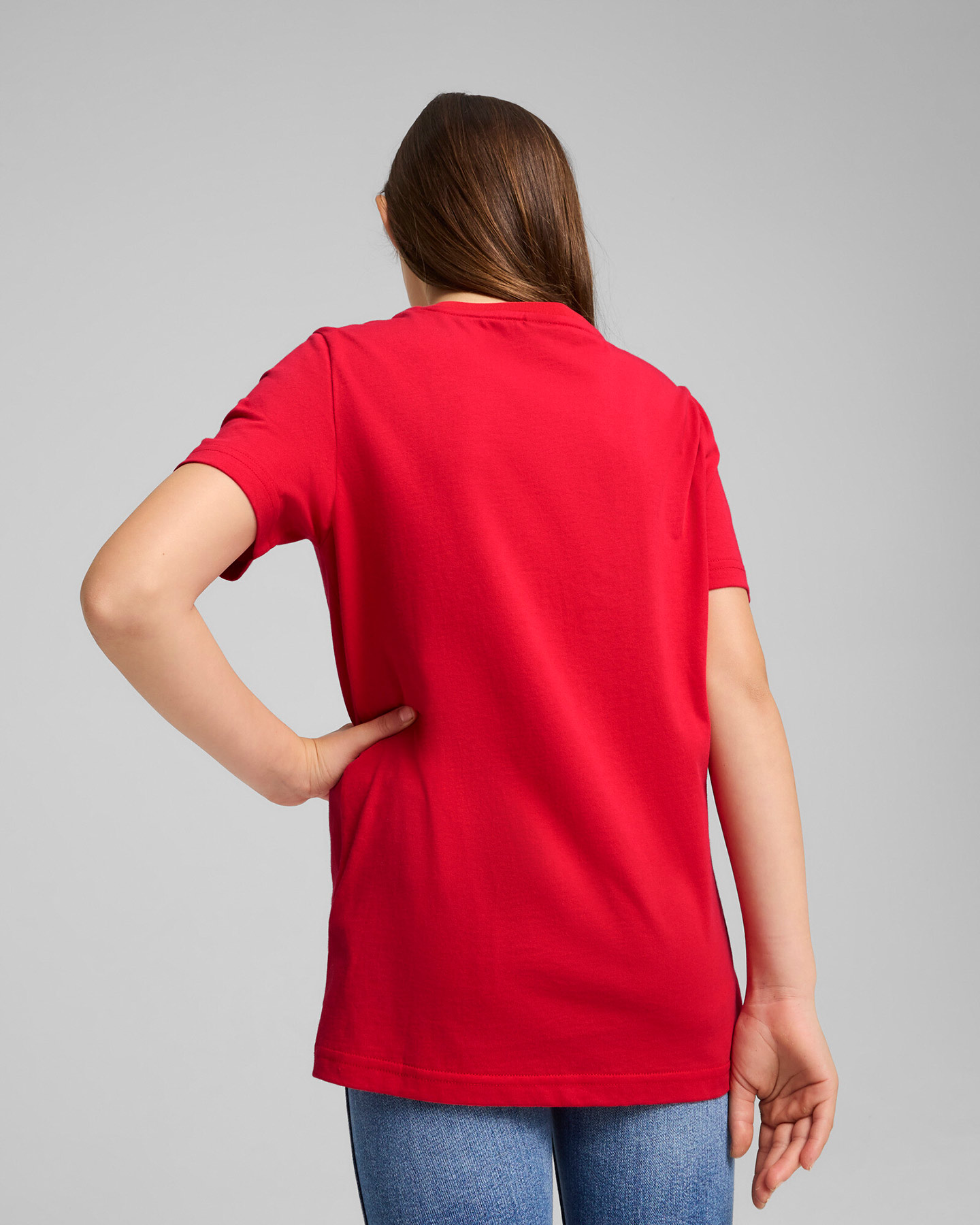 Fanwear PUMA COLORED BIG SHIELD JR - Rosso - 3 | Cisalfa Sport